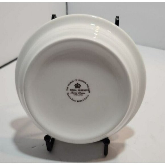 Vtg Beatrix Potter "Mr. Jeremy Fisher" Child's Bowl Made in England 1986 - Picture 5 of 9